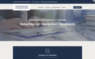 Sachverständiger Scheidel