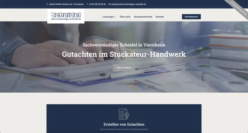 Sachverständiger Scheidel