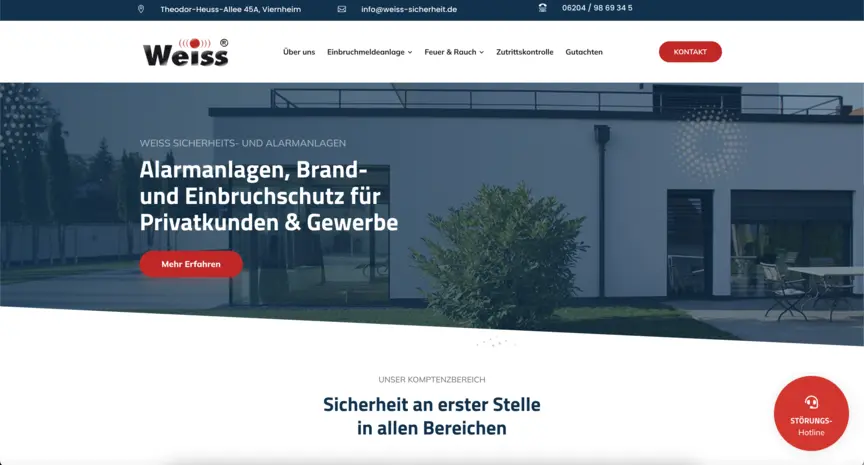 Weiss Sicherheit